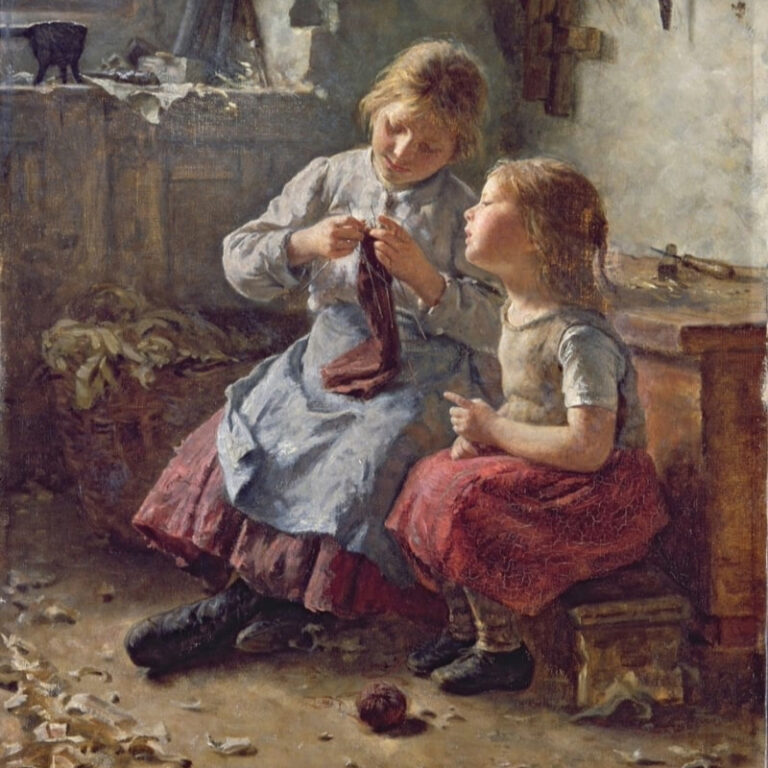 The Knitting Lessson